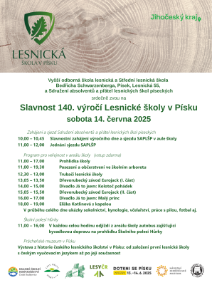 !14. 6. 2025 ! Arboretum Lesnické školy v Písku #0